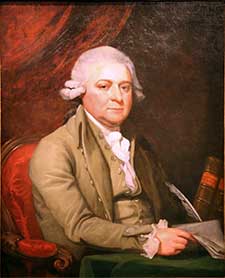 John Adams in 1785.