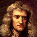 Sir Isaac Newton from 1689 Painting by Sir Godfrey Kneller.