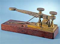 Early Morse Telegraph Key