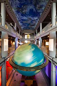 Interior of Mundaneum Museum Today